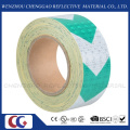 High Visibility Green Arrow Hazard Reflective Roll Tape (C3500-AW)